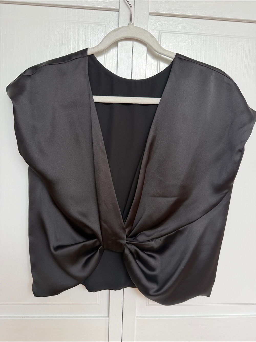Zara silk top size Small